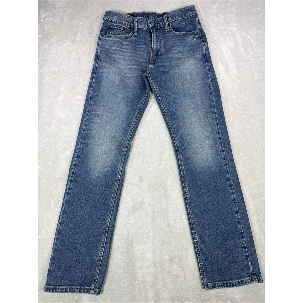 Levi's 513 Men Size 28x32 (29X31) Jeans Blue Slim Fit Denim Stretch 5 Pocket